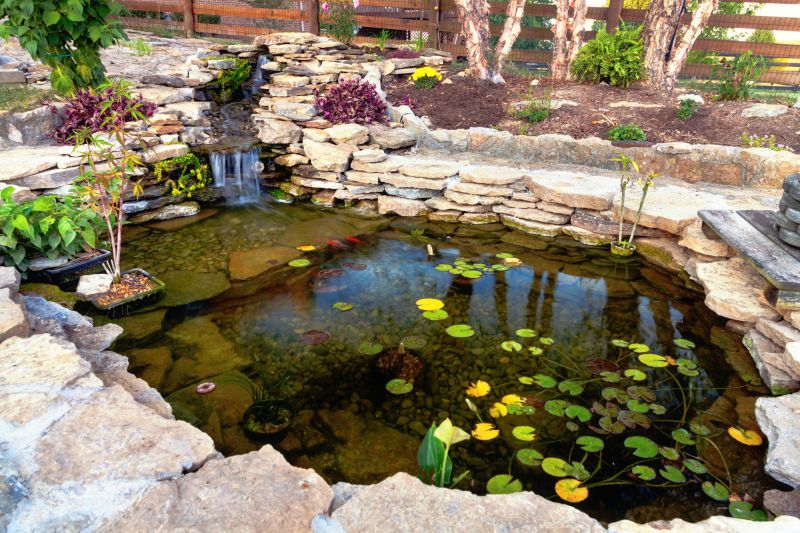 Rock Fountain Installation in Honolulu, HI